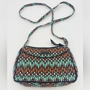 Vera Bradley Small Crossbody Purse Retired Riviera Sierra Stream